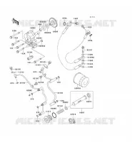 OIL PUMP voor Kawasaki VN1500 CLASSIC 1998