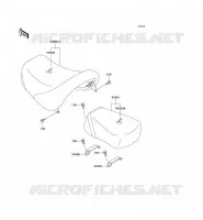 SEAT voor Kawasaki VN1500 CLASSIC 1998
