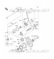 STARTER MOTOR voor Kawasaki VN1500 CLASSIC 1998