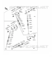VALVE voor Kawasaki VN1500 CLASSIC 1998