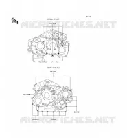 CRANKCASE BOLT voor Kawasaki VN1500 CLASSIC 1998