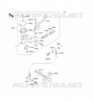 FRONT MASTER CYLINDER voor Kawasaki VN1500 CLASSIC 1998