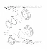 TIRES voor Kawasaki VN1500 CLASSIC 1998