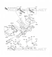 BATTERY BRACKET voor Kawasaki VN1500 DRIFTER 1999