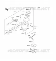 CLUTCH MASTER CYLINDER voor Kawasaki VN1500 DRIFTER 1999