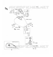 FUEL TANK voor Kawasaki VN1500 DRIFTER 1999