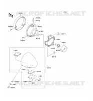 LENS(S) voor Kawasaki VN1500 DRIFTER 1999