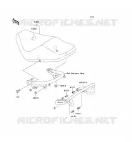 SEAT voor Kawasaki VN1500 DRIFTER 1999