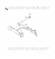 SWINGARM voor Kawasaki VN1500 DRIFTER 1999