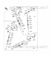 VALVE voor Kawasaki VN1500 DRIFTER 1999