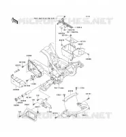 BATTERY BRACKET voor Kawasaki VN1500 DRIFTER 1999
