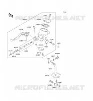 CLUTCH MASTER CYLINDER voor Kawasaki VN1500 DRIFTER 1999