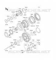 CLUTCH voor Kawasaki VN1500 DRIFTER 1999