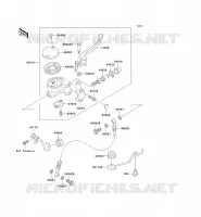 FRONT MASTER CYLINDER voor Kawasaki VN1500 DRIFTER 1999