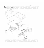 SEAT voor Kawasaki VN1500 DRIFTER 1999