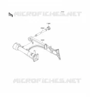 SWINGARM voor Kawasaki VN1500 DRIFTER 1999