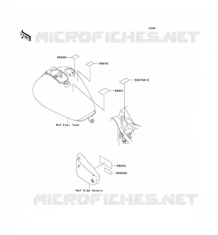 LABELS Kawasaki MOTOS 1500 1999 VN1500 DRIFTER  VN1500-J1