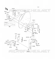 COWLING voor Kawasaki VN1500 CLASSIC TOURER FI 2003