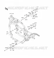 ENGINE MOUNT voor Kawasaki VN1500 CLASSIC TOURER FI 2003