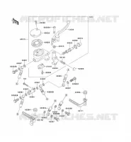 FRONT MASTER CYLINDER voor Kawasaki VN1500 CLASSIC TOURER FI 2003