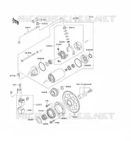 STARTER MOTOR voor Kawasaki VN1500 CLASSIC TOURER FI 2003
