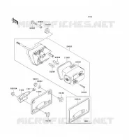 TAILIGHT(S) voor Kawasaki VN1500 CLASSIC TOURER FI 2003