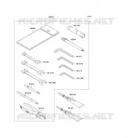 TOOL voor Kawasaki VN1500 CLASSIC TOURER FI 2003