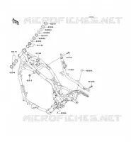 CHASSIS voor Kawasaki VN1500 CLASSIC 2005