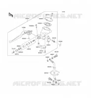 CLUTCH MASTER CYLINDER voor Kawasaki VN1500 CLASSIC 2005