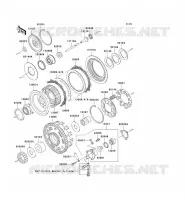 CLUTCH voor Kawasaki VN1500 CLASSIC 2005