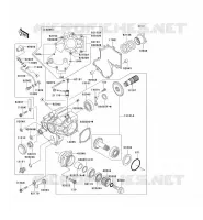 FRONT GEAR voor Kawasaki VN1500 CLASSIC 2005