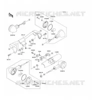 INDICATORS voor Kawasaki VN1500 CLASSIC 2005