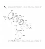 LENS(S) voor Kawasaki VN1500 CLASSIC 2005