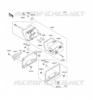 TAILIGHT(S) voor Kawasaki VN1500 CLASSIC 2005