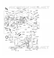 CARBURETOR voor Kawasaki VN1500 CLASSIC 2007