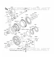 CLUTCH voor Kawasaki VN1500 CLASSIC 2007
