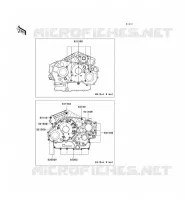 CRANKCASE BOLT voor Kawasaki VN1500 CLASSIC 2007