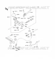 FRONT MASTER CYLINDER voor Kawasaki VN1500 CLASSIC 2007