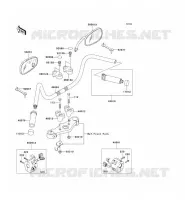 HANDLEBAR voor Kawasaki VN1500 CLASSIC 2007
