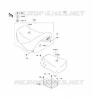 SEAT voor Kawasaki VN1500 CLASSIC 2007