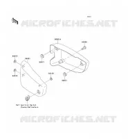 SIDE COWLING voor Kawasaki VN1500 CLASSIC 2007