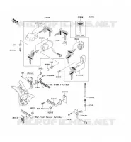 SWITCH   REFLECTORS voor Kawasaki VN1500 CLASSIC 2007