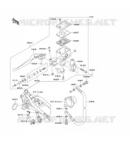 CLUTCH MASTER CYLINDER voor Kawasaki VN1500 MEAN STREAK 2003