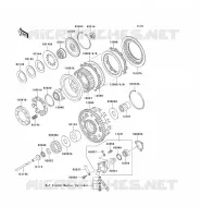 CLUTCH voor Kawasaki VN1500 MEAN STREAK 2003