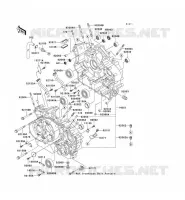 CRANKCASE(S) voor Kawasaki VN1500 MEAN STREAK 2003