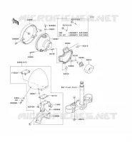 LENS(S) voor Kawasaki VN1500 MEAN STREAK 2003