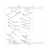TOOL voor Kawasaki VN1500 MEAN STREAK 2003