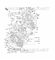 CRANKCASE(S) voor Kawasaki VN1500 MEAN STREAK 2003