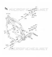 ENGINE MOUNT voor Kawasaki VN1500 MEAN STREAK 2003