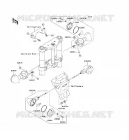 INDICATORS voor Kawasaki VN1500 MEAN STREAK 2003